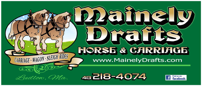 Mainely Drafts Horse Drawn Carriage Rides logo